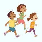 Running kids image