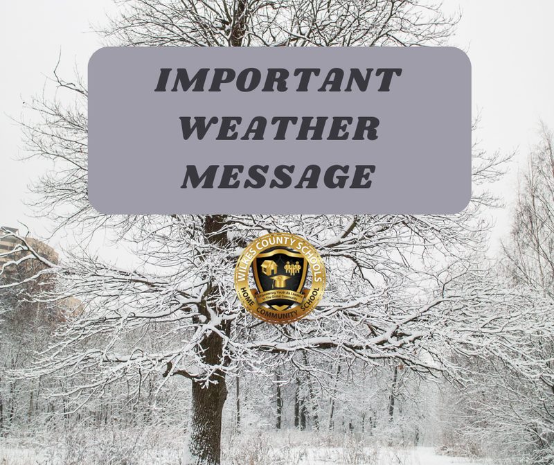 Weather Announcement