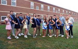 Members of Mars Area High School’s 2025 Homecoming Court are (from left) Bella Staines, Sean Franklin, Anya Peck, Adam Budzilek, Zuri Edwards, Chase Lamm, Cecilia Christy, Grady Speigle, Ava Girdwood, Zach Dentel, Eden Brennan, Ayden Yocum, Addison Orehowsky, Ethan Kresinski, Olivia Hanna and Braden Schmitt.