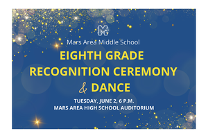 a blue background with gold stars and sparks