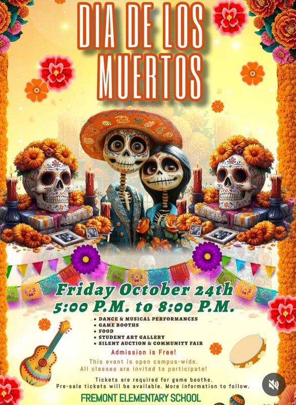 Dia De Los Muertos-Friday, October 24th at 5pm