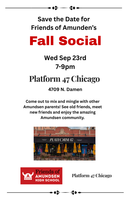 FOA Fall Social at Platform 47 Chicago 9/23 from 7-9pm Featured Photo