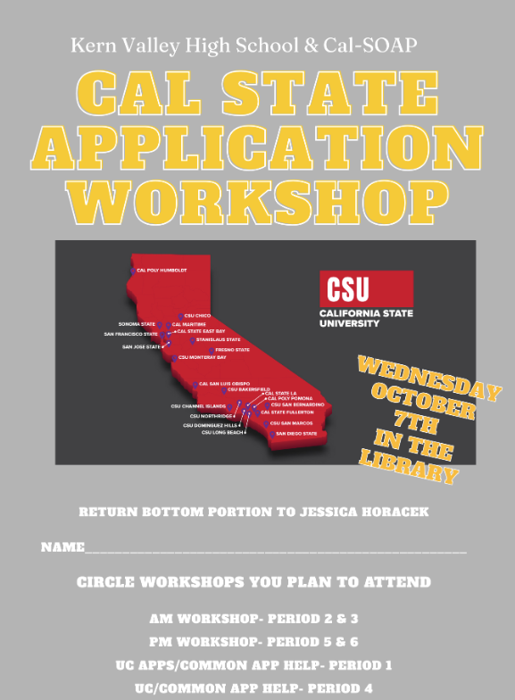 CSU Application Workshop