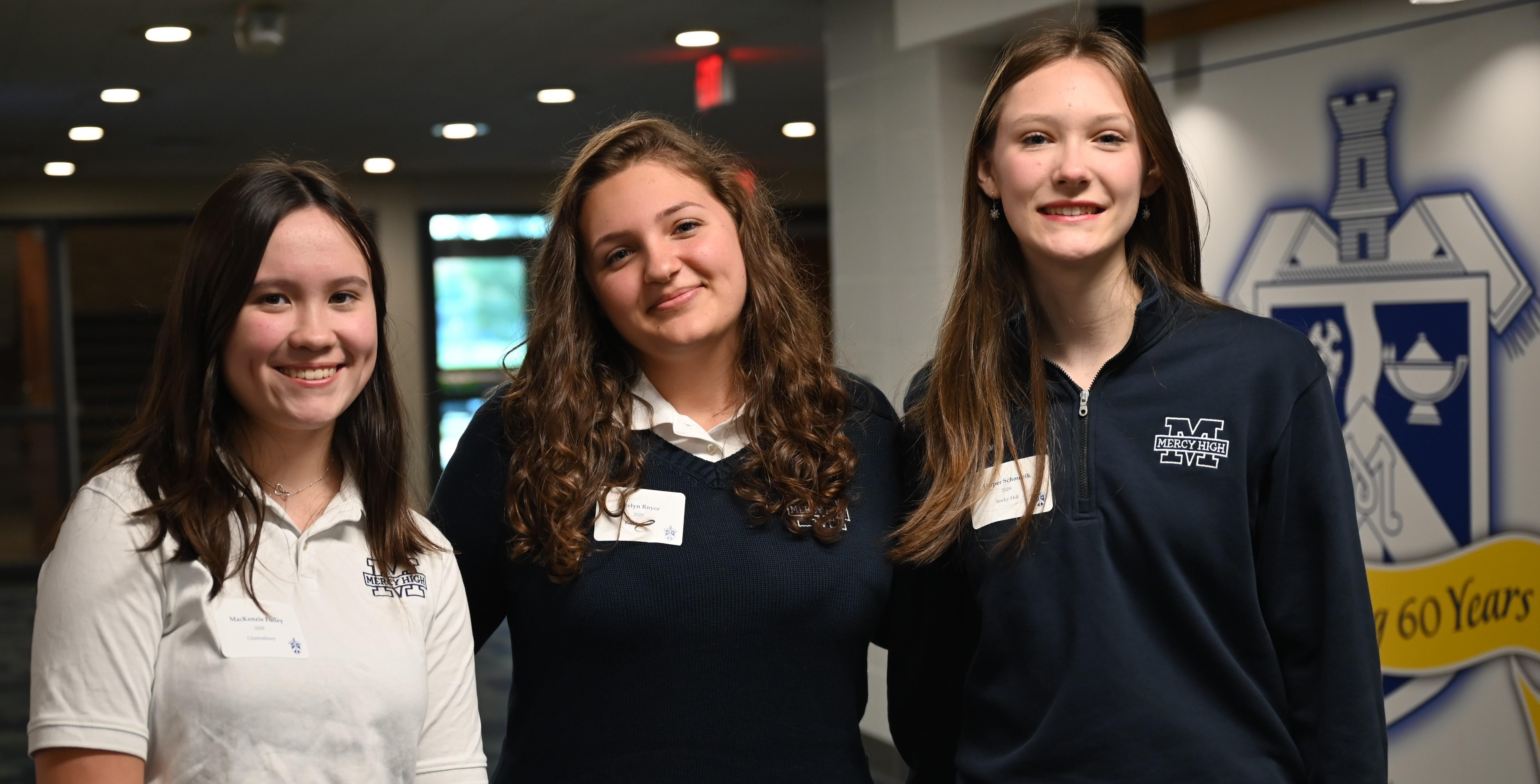 Mercy Students smiling