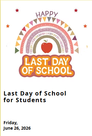 Last Day of School Flyer