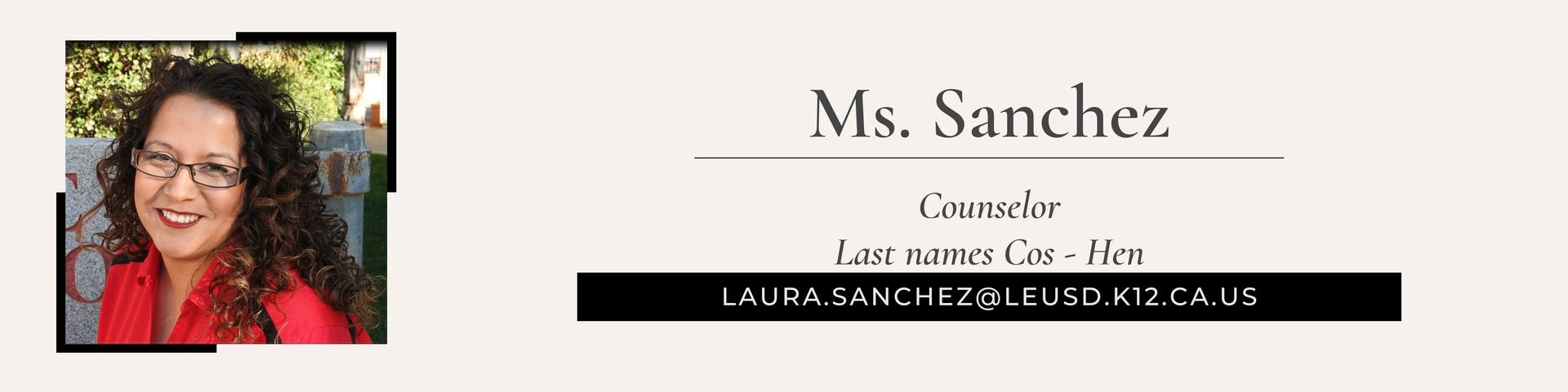 Ms. Sanchez