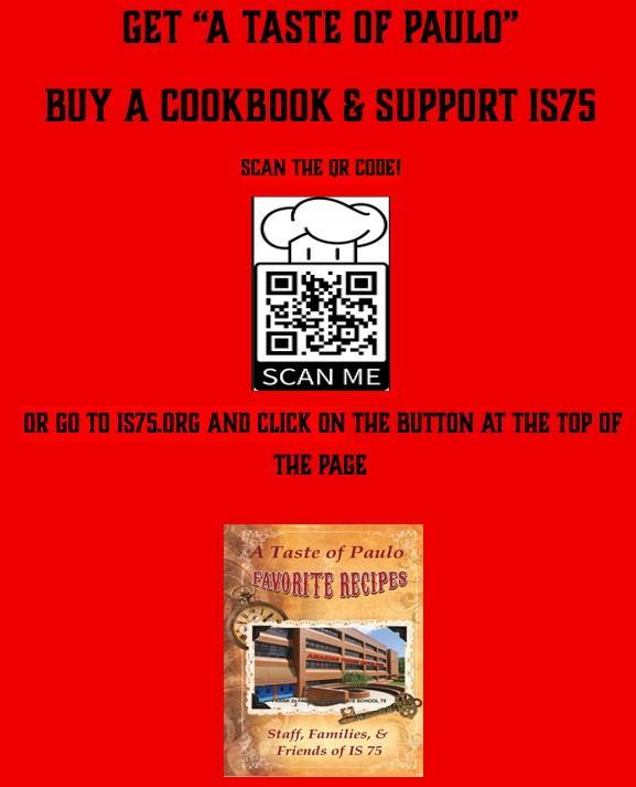 PAULO COOKBOOK ADVERTISING FLYER