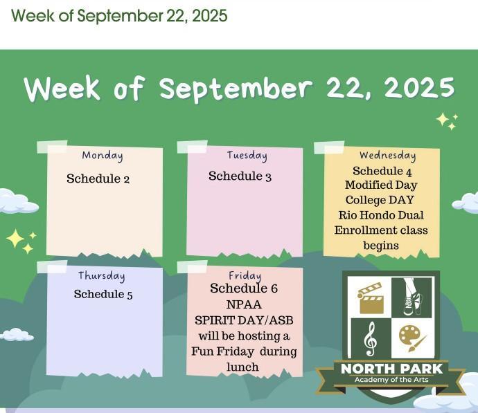 Week of September 22