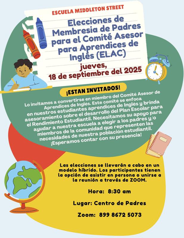 ELAC Elections!