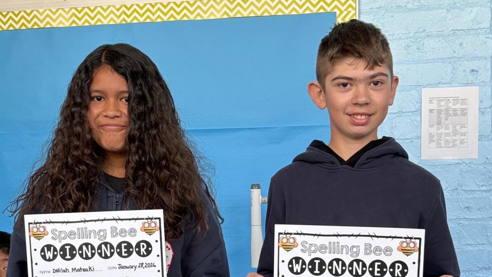 Spelling Bee winners