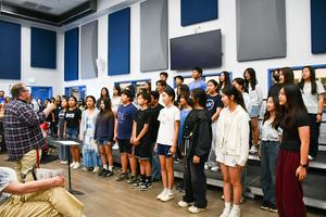 The Challenger Choir performs “Always Your Song,” directed by Jeff Blackstone.