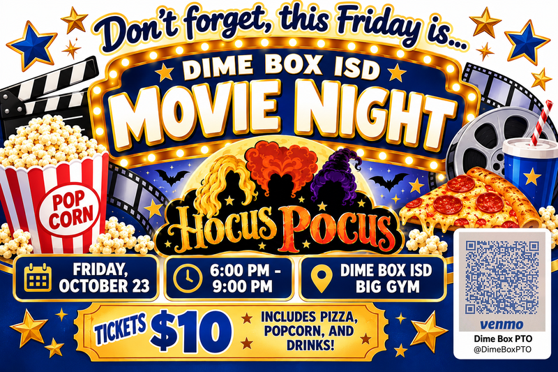 🎬 REMINDER: This Friday is Movie Night 🍿 Thumbnail Image