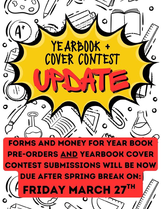 2026 Yearbook Cover Contest Update