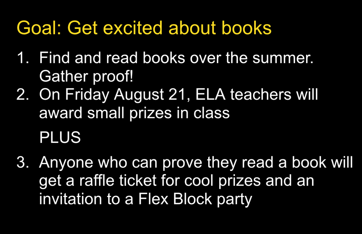 prizes and party for readers