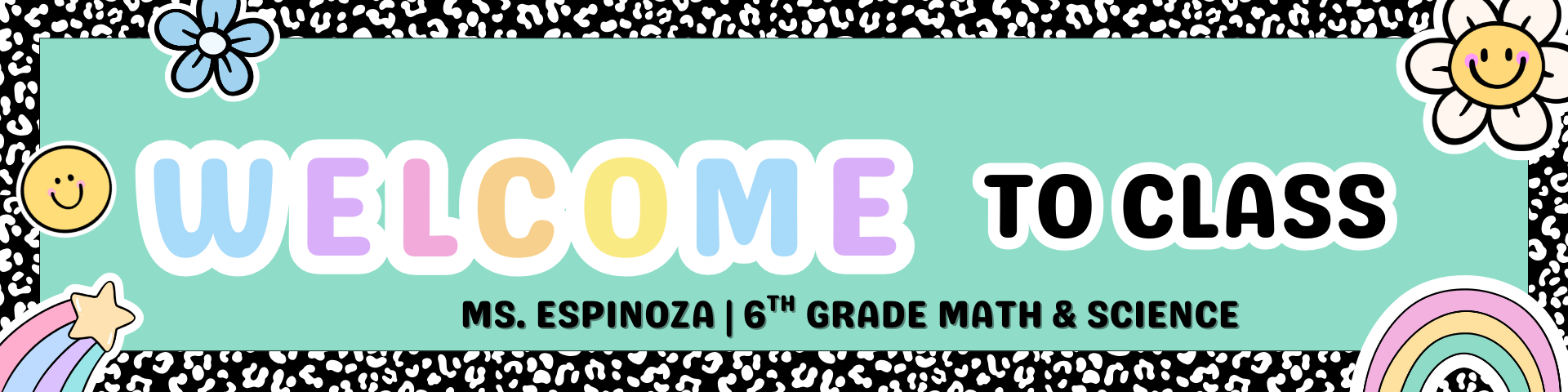 Welcome Banner
