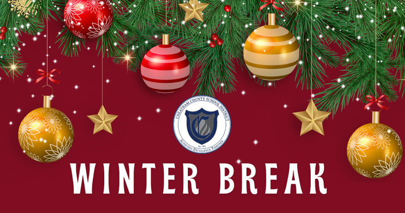 Winter break schedule