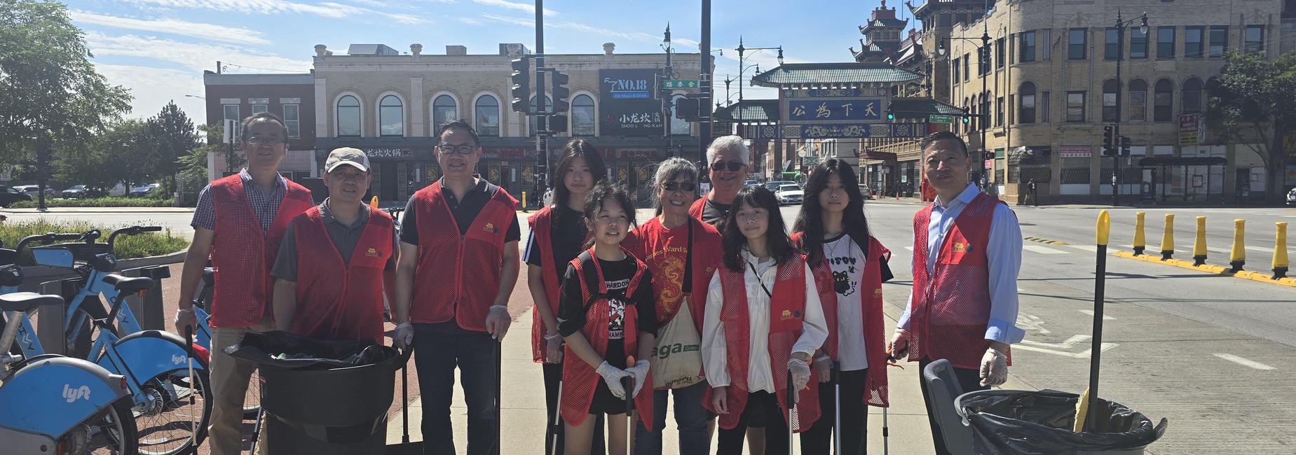Community Service with the Chinatown Chamber of Commerce