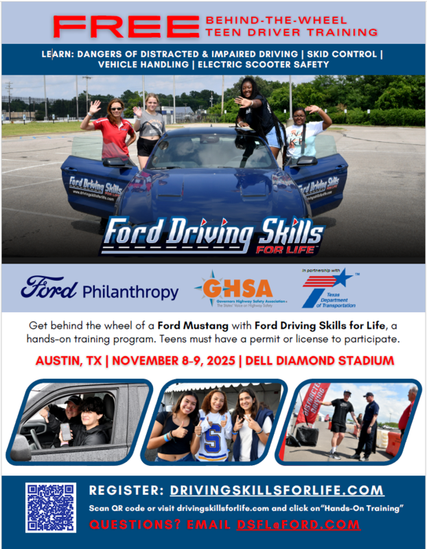 Free Education for Young Drivers: Ford Driving Skills for Life
