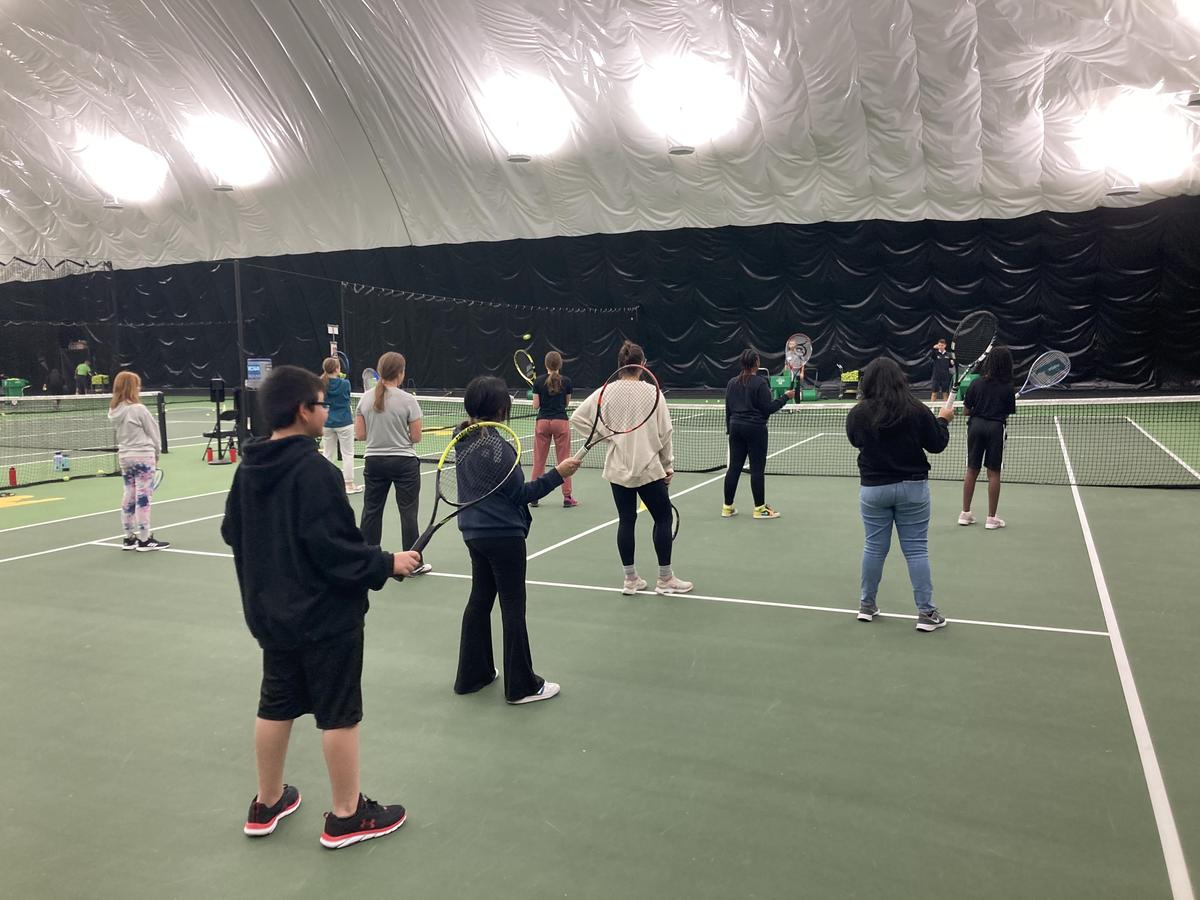 Tennis Camp at Gustavus Partnership Academy