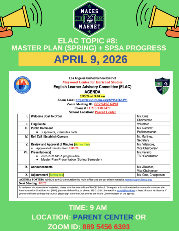 ELACTopic8MasterPlanandSPSAProgress