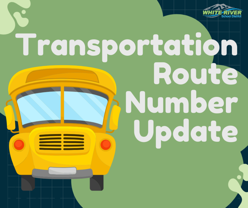 Transportation Route Number Update
