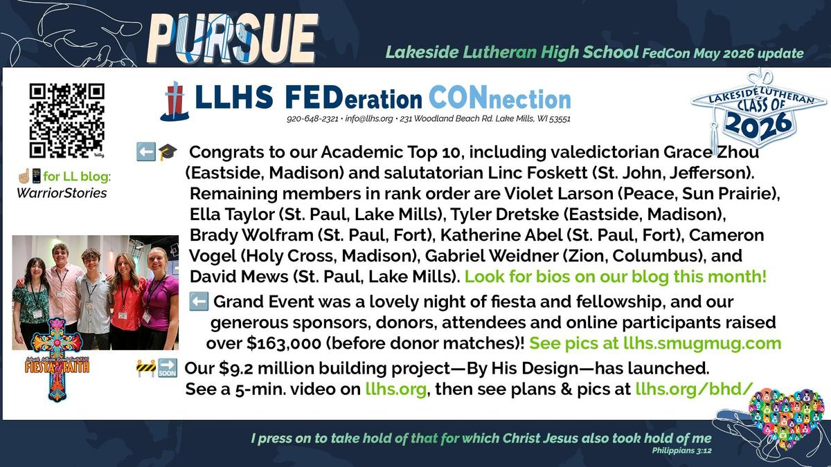 LL FedCon May 2026 news slide