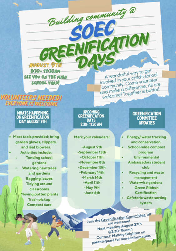 SOEC Greenification Days Featured Photo