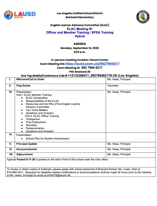 ELAC Agenda 9-14-26 Eng.