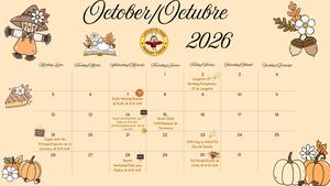 Monthly Calendar/Calendario Mensual