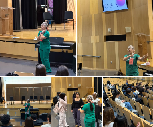 11th Graders Learn About Nursing on Career Day