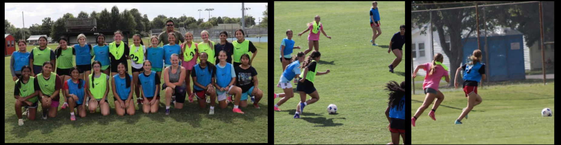 MHS Girls Soccer preparing for the upcoming season.