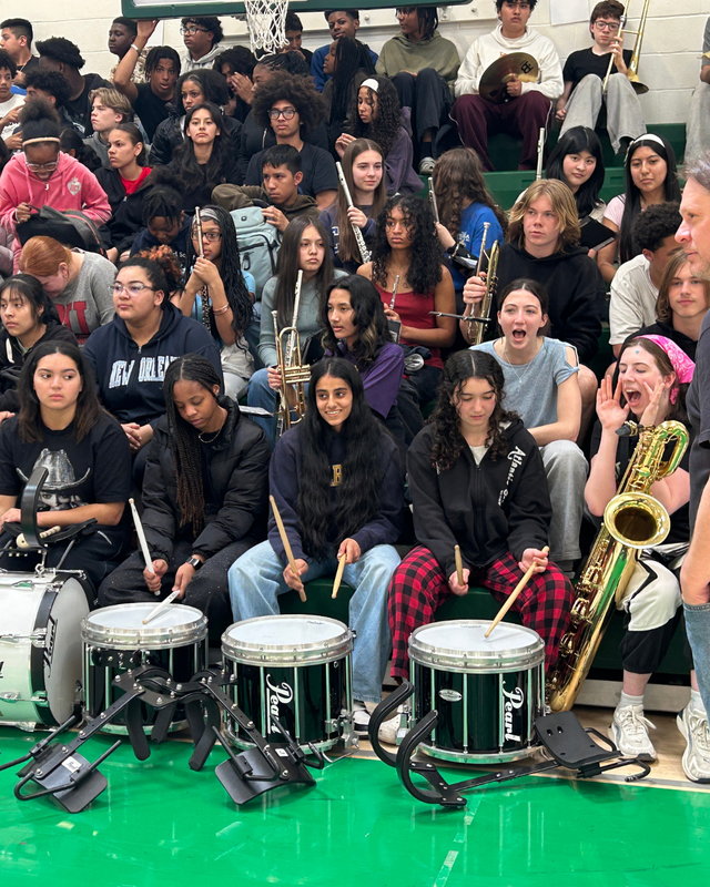 WMHS band makes signing day festive