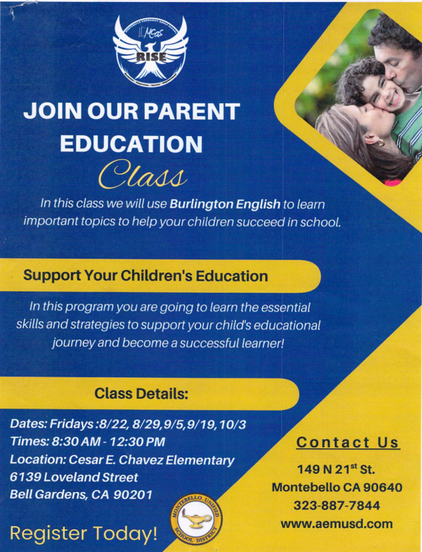 Parent Ed Classes