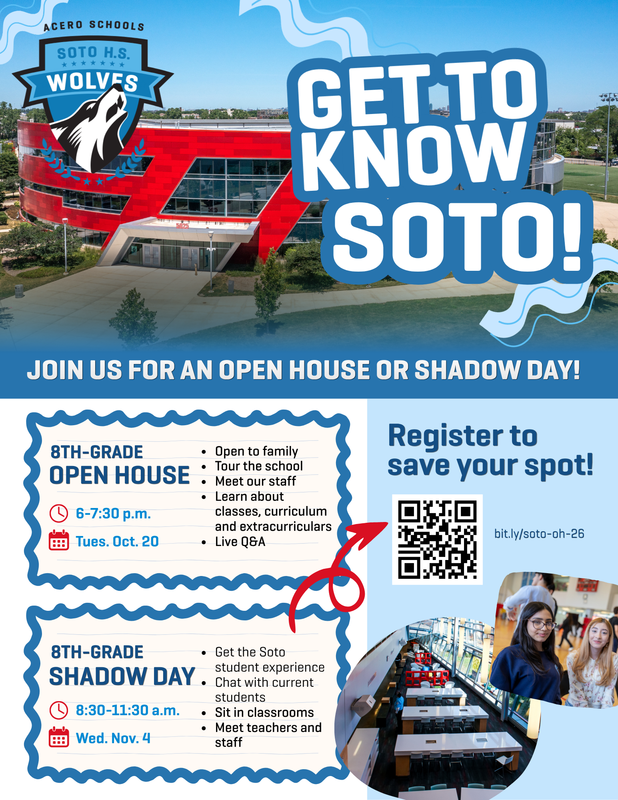 Soto open house flyer, click for pdf