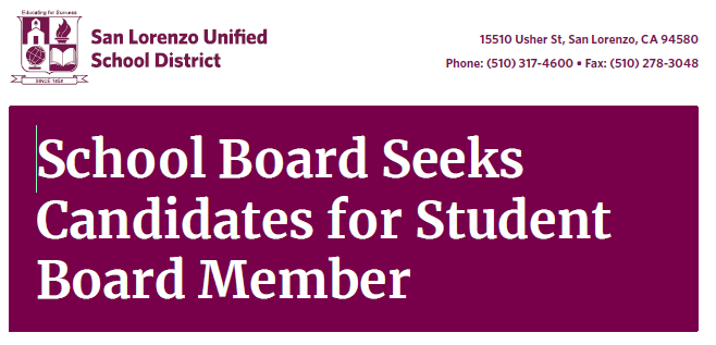 student board member