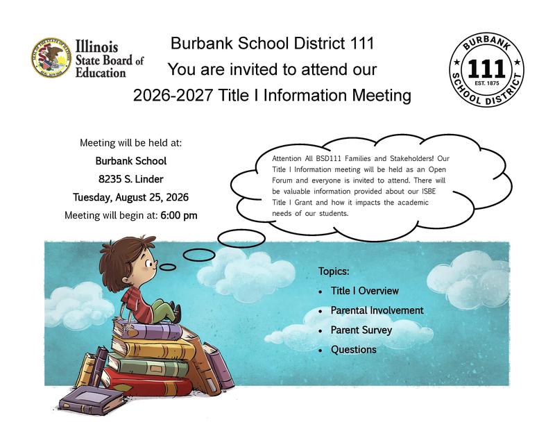 Title I Parent Meeting