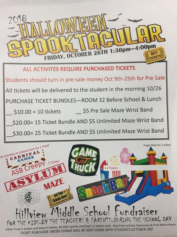 Spooktacular Pre-Sale Tickets