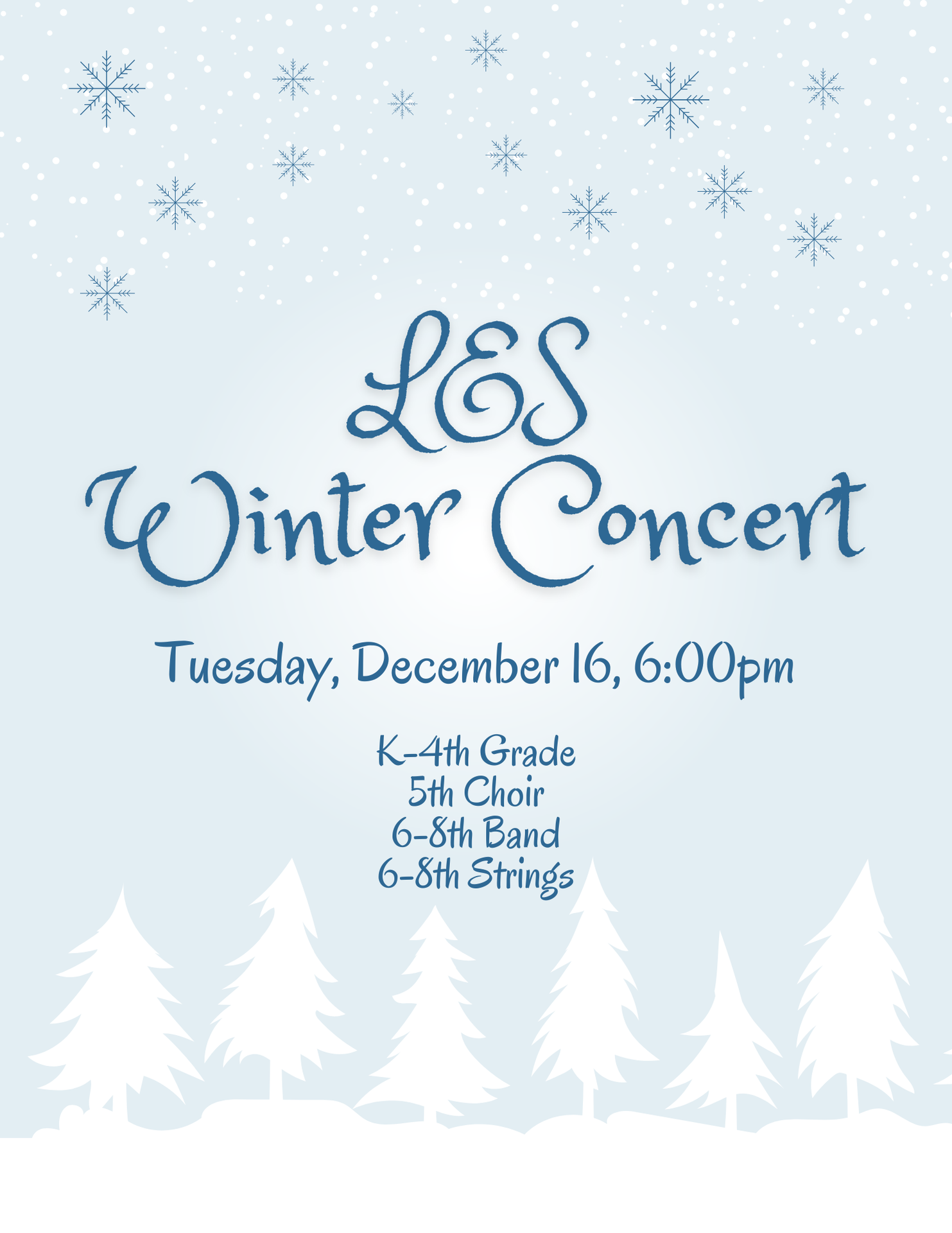 LES Winter Concert 2025