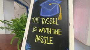 Southeast High School Senior Signing Day Chalkboard Food for Thought