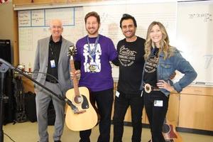MODERN COUNTRY ARTIST STEVEN CADE INSPIRES  ORANGE GLEN HIGH SCHOOL STUDENTS WITH MUSIC AND GENEROSITY