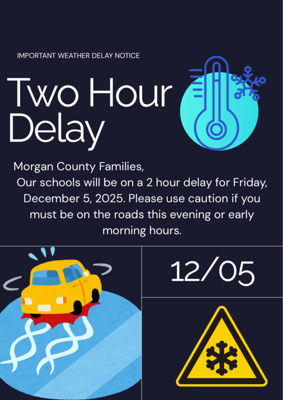 Two hour delay Friday, December 5, 2035