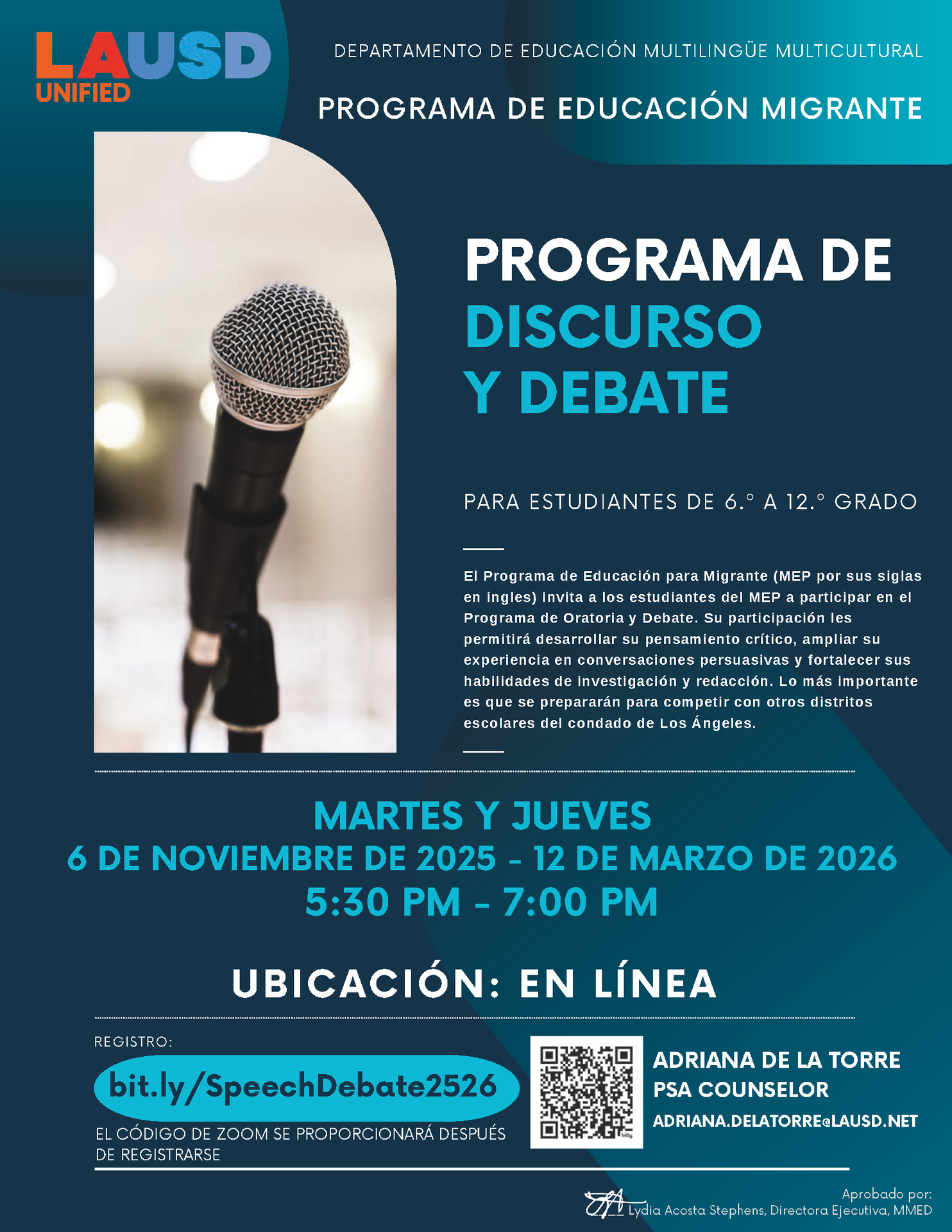 Speech & Debate Flyer