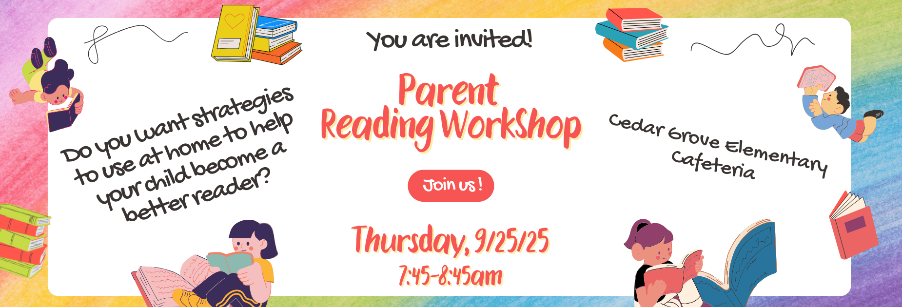 Parent Reading Workshop 9/25/25