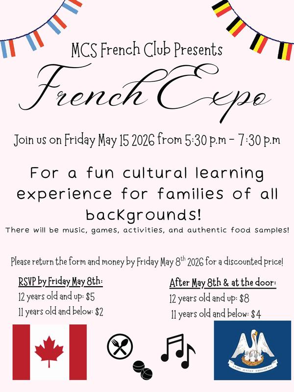 French Expo flyer