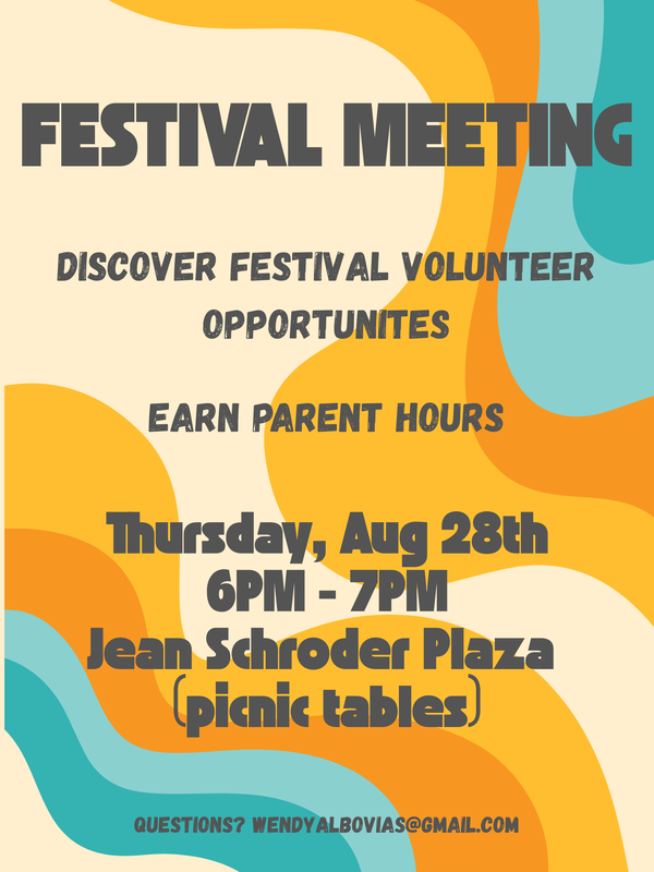 Festival Volunteer Meeting