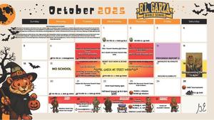 October Calendar 2025