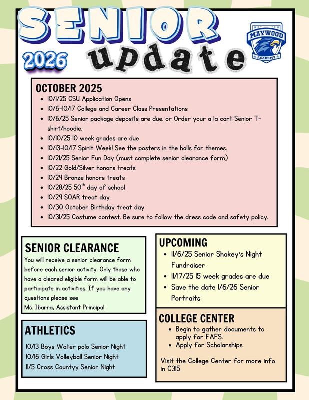 senior update