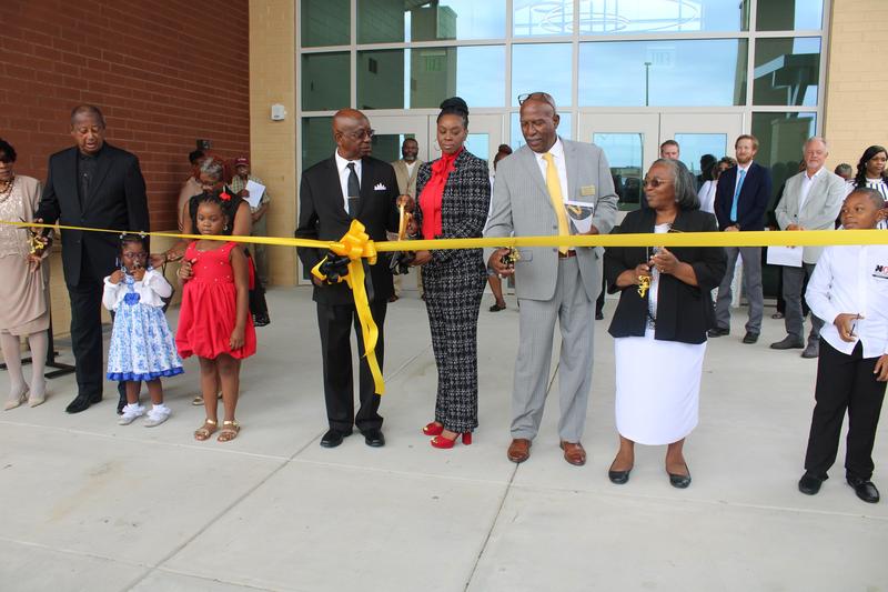 Ribbon Cutting Lee Central Elementary
