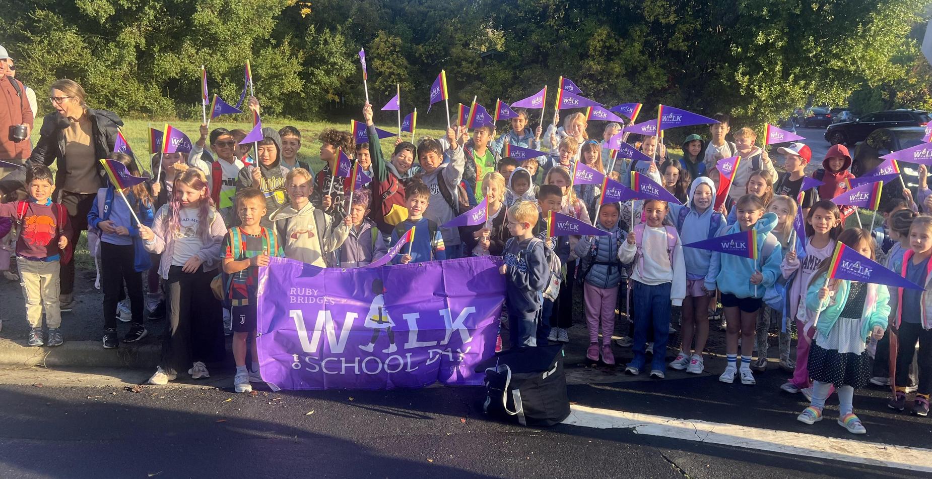 Happy Valley students on Ruby Bridges Day