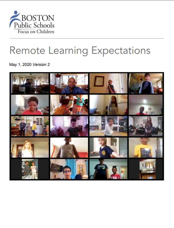 BPS Remote Learning Cover